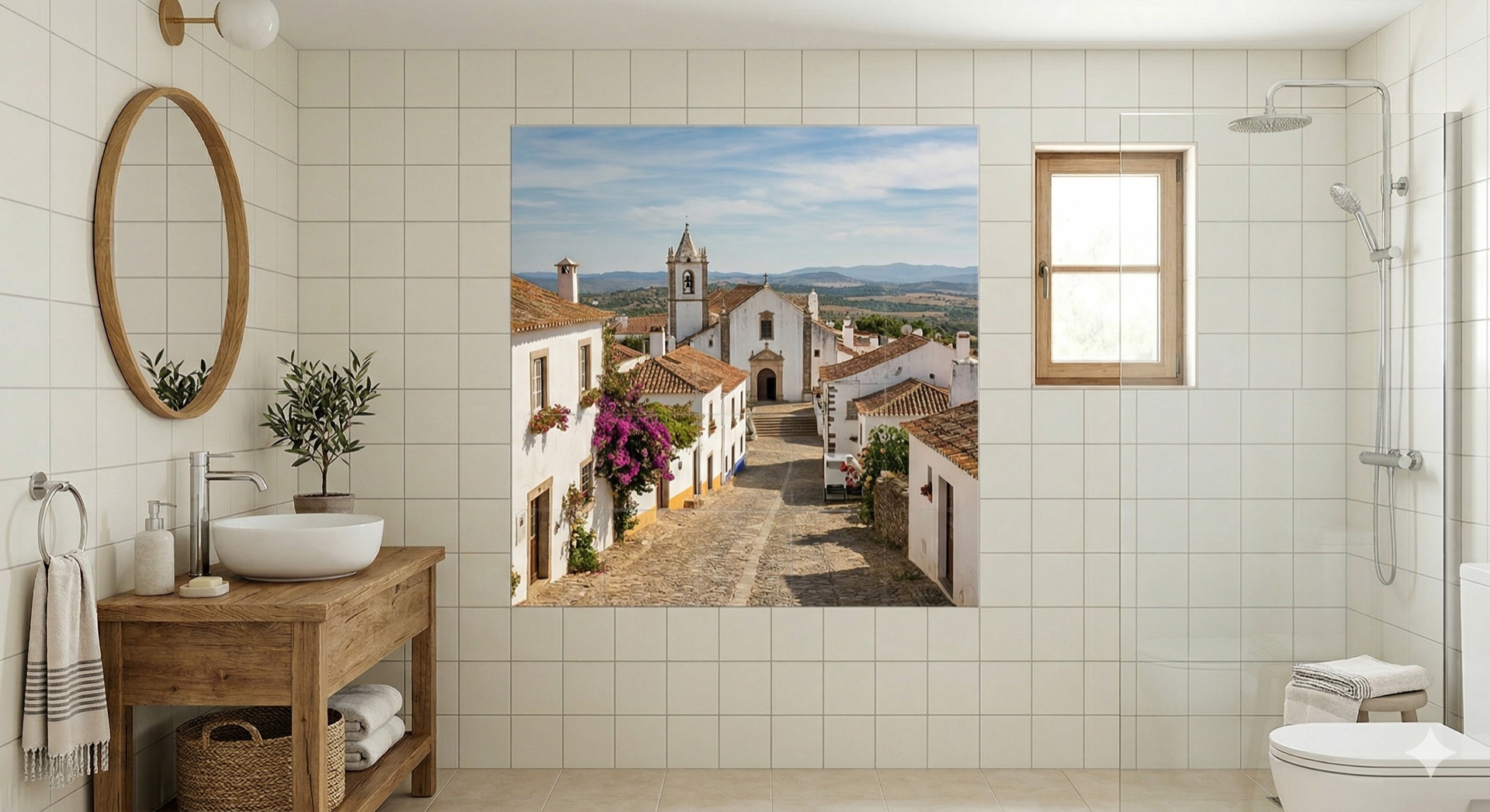 Keramicki mural - portugalsko selo