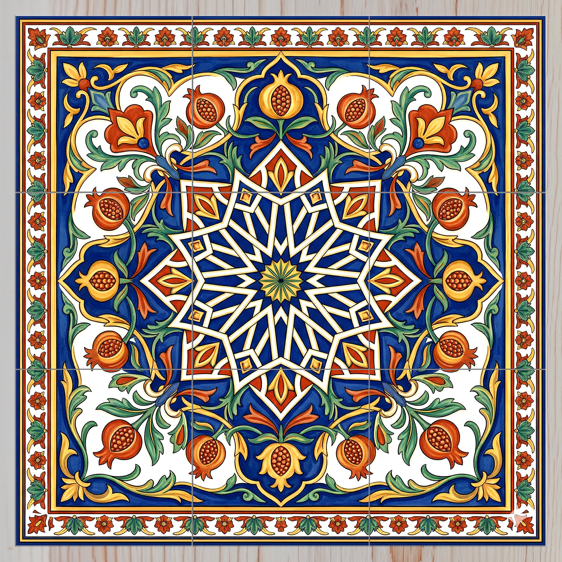 Mozaik panel - arabeski